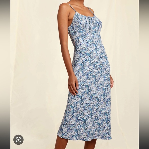 Rouje Dresses Rouje Daria Dress In Giverny Bleu Poshmark